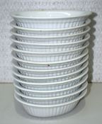 12 x OLYMPIA Oval Pie Dishes - 5(H)x17(W)x14(D) cms