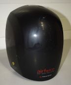 1 x World Dryer Airforce Hand Dryer Finished in Black - Model J48-11728
