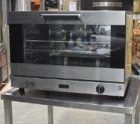 1 x SMEG Countertop Convection Oven - 3 Phase - Stainless Steel Finish - Award Winning Oven