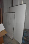 3 x Large Wall Mounted White BoardsWTP178
