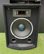 1 x Pair of Skytec 200w Professional PA Speakers