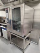 1 x RATIONAL Combi Oven 10 Grid - Model: SCC WE 101 - Year: 2015 - Electric Three Phase - Includes S
