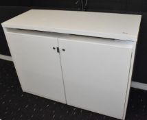 1 x Two Door Office AV Media Cabinet Including a Lifestyle Media Unit - Manufactured by AV