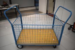 1 x Cage Transport Trolley with Heavy Duty Castors