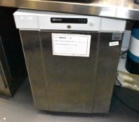 1 x Gram Single Door Refrigerator with a Stainless Steel Finish