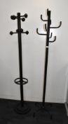 2 x Freestanding Coat Racks