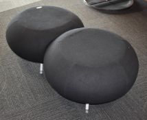 2 x Johanson Design Seating Stools in Black