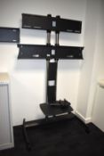 1 x Freestanding TV Stand on Castors - Includes a Unicol TV Bracket