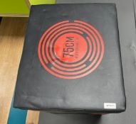 1 x Jordan 50cm Plyobloc Jump Box Platform - Exercise Fitness Gym Equipment