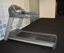 1 x Precor 956i/C966i Heavy Duty Commercial Treadmill - Powered Up and Working