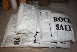 Approx 10 x Sacks of Unused Rock Salt