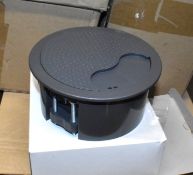 10 x Boxes of 127cm Diameter Round Grommets with Plastic Catch - New and Unused Stock - Each Box