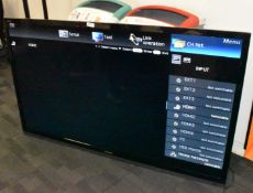 1 x 70 Inch SHARP Full HD LCD Television - Model LC-70LE747KN - Tested and Working