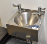 1 x Basix Stainless Streel Hand Wash Basin