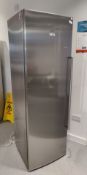 1 x Siemens KS38RX96GB Upright Single Door Refrigerator with a Stainless Steel Finish