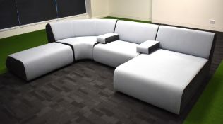 1 x Artifort Modular Corner Sofa Designed by Patrick Morglet Contemporary Seating with Chaise Longue