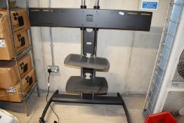 1 x Freestanding TV Stand on Castors - Includes a Unicol TV BracketWTP160