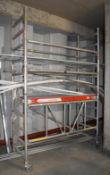 1 x Scaffolding Tower - Dimension: H287x W185 x D75 cms