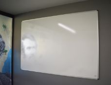 1 x Large Wall Mounted Office White Board