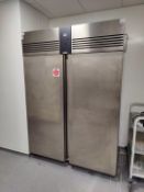 1 x Foster Eco Pro G2 Upright Double Door Refrigerator - Dimensions: H201 x W144 x D86 cms