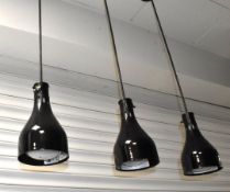 3 x Hatco Commercial Kitchen Suspended Food Warming Lamps - Type DL-500-CL