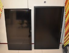 2 x Samsung Flatscreen Television - Models Include ED46D and460MX-2