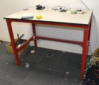 1 x PAF Systems Adjustable Workshop Bench - Dimensions: W120 x D80 x H92 cms