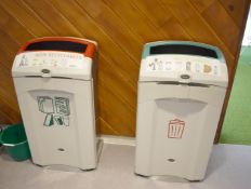 2 x Recyclable Waste Bins - Manufactured by Glasdon - RRP £450