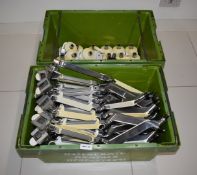 Approx 30 x Desk Mounted Monitor Arms in Two Crates