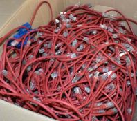 1 x Larg Box of Ethernet Patch Leads