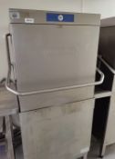 1 x Hobart AMXXS-31 Commercial Passthrough Dishwasher - 3 Phase H202 x W70 x D73 cms