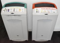 2 x Recycling Waste Bins