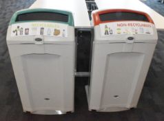 2 x Recycling Waste Bins