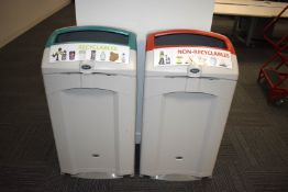 2 x Recycling Waste Bins