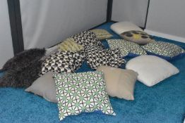 1 x Large Collection of Assorted Pillows