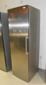 1 x Siemens KSVV30A Upright Single Door Refrigerator with a Stainless Steel Finish