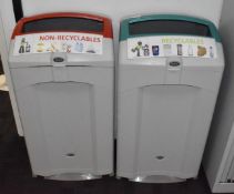2 x Recycling Waste Bins