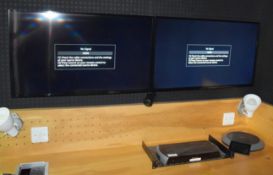 2 x Large Flatscreen Monitors