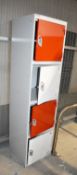 1 x QMP Upright Staff Locker181 x W45 x D45 cms