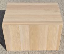 1 x Small Storage Unit with a Light Wood Finish - Ref: VKH164 - CL942 - NO VAT ON THE HAMMER -