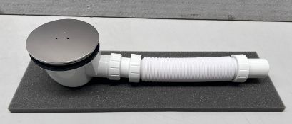 1 x STONEARTH 90mm Shower Waste Trap Drain Fitting - NO VAT ON THE HAMMER - Ref: MMG140/MMGC8 -