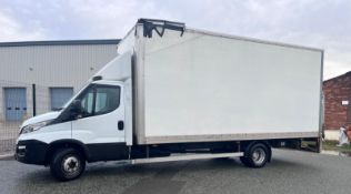1 x Iveco Daily 3.0 HD GRP BOX L4 70C18 HI-Matic Auto 2018 '68 Reg' - Tailift Van - ULEZ Compliant