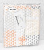 Pair of PRATESI 'Colori In Gioco' Luxury 100% Egyptian Cotton Square Pillowcase Shams, with a