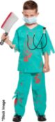 14 x Childs Bloody Doctor Fancy Dress Costumes - NO VAT ON THE HAMMER - Ref: MMG125/MMGP1 -