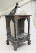 1 x Large Hindu Home Shrine - 93(h) x 48(w) x 40(d) cm - CL444 - NO VAT ON THE HAMMER - Location: