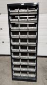 1 x Parts Cabinet With 30 Polypropylene Parts Bins - Ref: HCU279 - CL999 - Location: Altrincham