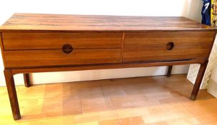 1 x Kai Kristiansen Rosewood Model 394 Dresser by Aksel Kiersgaard - Made in Odder, Denmark c1960's