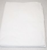 1 x PRATESI Luxury 100% Egyptian Cotton Top Sheet, 270 x 300cm - Made In Italy - Original Price £