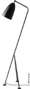 1 x Serge Mouille-Inspired ‘Tilt’ 3-Legged Floor Lamp in Black, 120cm Tall – Unused Boxed Stock -