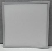 2 x Led Panels - 48W 4100Lm 6000K 200-240V - 595X595X10mm - NO VAT ON THE HAMMER - Ref: MMG157/